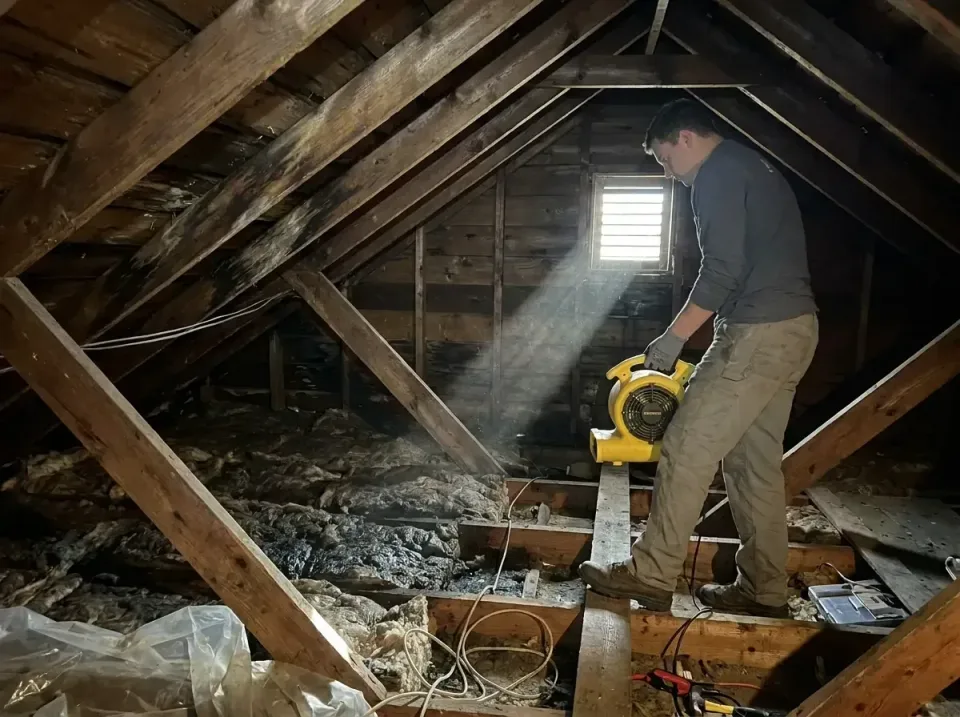 attic-water-damage-drying-proc-007 — frequently asked questions, Emergency Water Extraction & 24/7 Flood Response in South K…